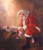 praying santa